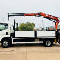 ISUZU F110 210 11 TON DROPSIDE CRANE