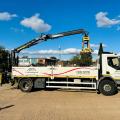 DAF FA LF 55.220 DROPSIDE CRANE