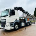 DAF CF 460 6X2 TRACTOR UNIT CRANE