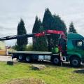 IVECO STRALIS 8X2 FLAT CRANE