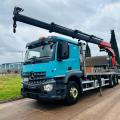 MERCEDES-BENZ AROCS 2536 6X2 FLAT CRANE