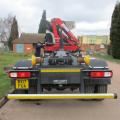 RENAULT C250 HOOK LOADER HMF CRANE