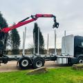 SCANIA R410 6X2 DRAWBAR TIMBER TRUCK