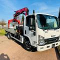 ISUZU N75 150 7.5 TON DROPSIDE CRANE