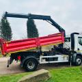 DAF LF 210 16 TON TIPPER CRANE