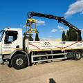 DAF FA LF 55.220 DROPSIDE CRANE