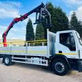 IVECO EUROCARGO 180E25 DROPSIDE CRANE