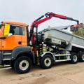 MAN TGS 35.500 8X4 TIPPER GRAB