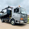 MERCEDES-BENZ ATEGO 815 TIPPER GRAB