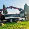 DAF XF 510 6X2 DRAWBAR CRANE