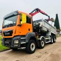 MAN TGS 35.500 8X4 TIPPER GRAB