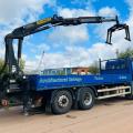 MERCEDES-BENZ ATEGO 2528 6X2 D/SIDE CRANE