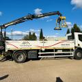 DAF FA LF 55.220 DROPSIDE CRANE