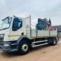 DAF LF 260 18 TON DROPSIDE CRANE