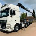 DAF XF 480 6X2 UNIT HIAB XS377 CRANE