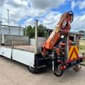 IVECO 100E19 DROPSIDE CRANE