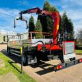 IVECO EUROCARGO 180E25 DROPSIDE CRANE