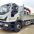 IVECO EUROCARGO 180E25 DROPSIDE CRANE