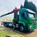 IVECO STRALIS 8X2 FLAT CRANE