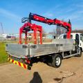 ISUZU N75 150 7.5 TON DROPSIDE CRANE