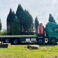 IVECO STRALIS 8X2 FLAT CRANE