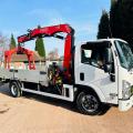 ISUZU N75 150 7.5 TON DROPSIDE CRANE