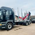 SCANIA R410 6X2 DRAWBAR TIMBER TRUCK