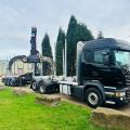 SCANIA R410 6X2 DRAWBAR TIMBER TRUCK