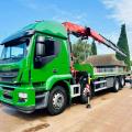 IVECO STRALIS 8X2 FLAT CRANE