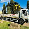 DAF FA LF 55.220 DROPSIDE CRANE