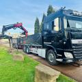 DAF XF 510 6X2 DRAWBAR CRANE