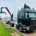 SCANIA R410 6X2 DRAWBAR TIMBER TRUCK