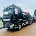 DAF XF 510 6X2 DRAWBAR CRANE