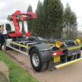 RENAULT C250 HOOK LOADER HMF CRANE