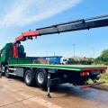 IVECO STRALIS 8X2 FLAT CRANE