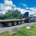 SCANIA R490 FLAT CRANE DRAWBAR OUTFIT