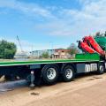 IVECO STRALIS 8X2 FLAT CRANE