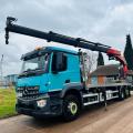 MERCEDES-BENZ AROCS 2536 6X2 FLAT CRANE