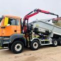 MAN TGS 35.500 8X4 TIPPER GRAB