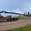 SCANIA R450 STREAMLINER 8X2 FLAT CRANE