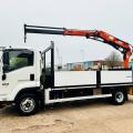 ISUZU F110 210 11 TON DROPSIDE CRANE