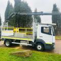 MERCEDES-BENZ ATEGO 816 CRANE POLE CARRIER