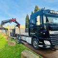 DAF XF 510 6X2 DRAWBAR CRANE