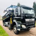 DAF CF 410 8X4 TIPPER GRAB