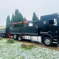 DAF XF 510 6X2 DRAWBAR CRANE