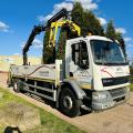 DAF FA LF 55.220 DROPSIDE CRANE