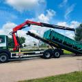 IVECO X-WAY 6X2 CABLE LIFT CRANE