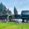 DAF XF 510 6X2 DRAWBAR CRANE