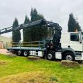 DAF CF 460 8X2 FLAT HIAB 658 REMOTE CRANE