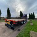 SCANIA R450 STREAMLINER 8X2 FLAT CRANE